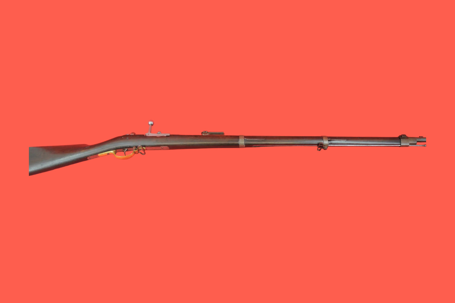 Repetierbüchse Amberg 11 mm Mauser gebraucht - Seitenansicht rechts