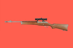 Repetierbüchse Ruger Mini Kal. 223Rem Ansicht - Links