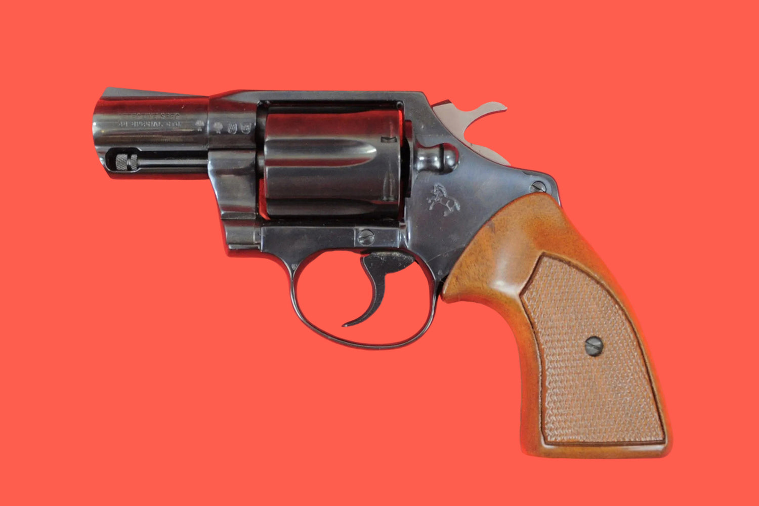 Revolver Colt Mod. Detective .38 Special gebraucht - Seitenansicht links