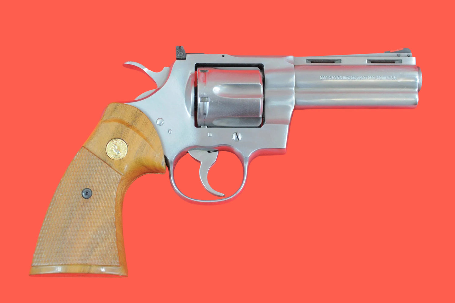 Revolver Colt Python 4 .357 Mag. gebraucht - Seitenansicht rechts