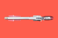 Revolver Colt Python 6" .357 Mag. Revolver - Seitenansicht/Draufsicht
