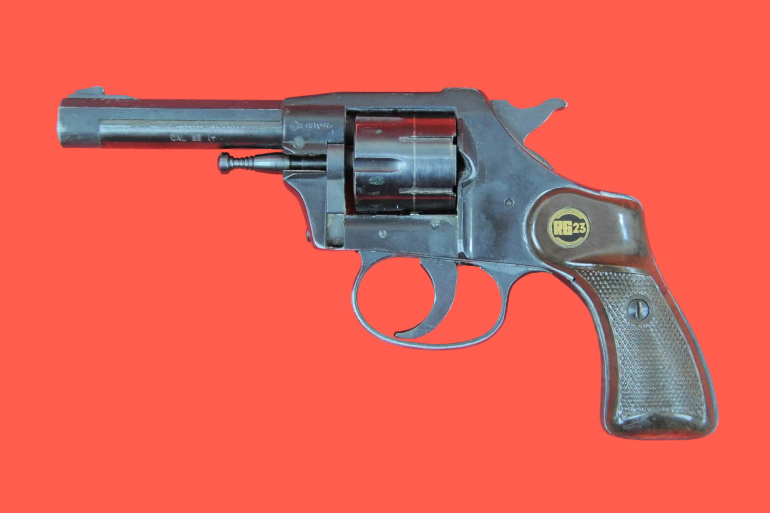 Revolver Röhm RG23 .22 LR gebraucht - Seitenansicht links