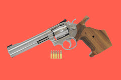 Revolver S&W Kal. 22lr Ansicht Seite