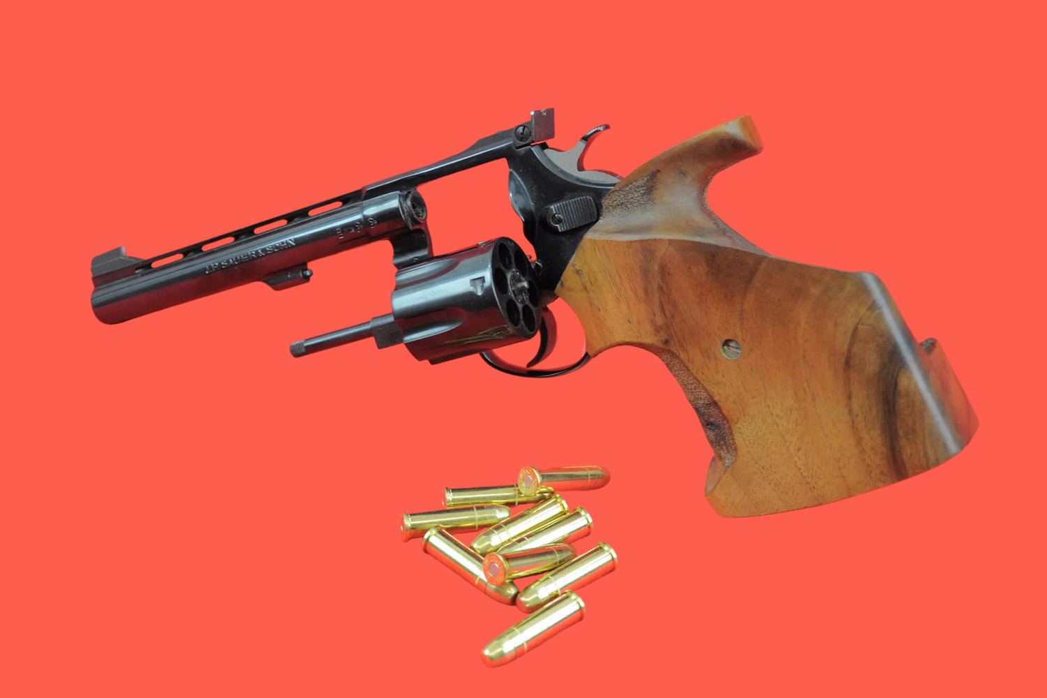 Revolver Sauer & Sohn .38 Special gebraucht - Seitenansicht/Draufsicht
