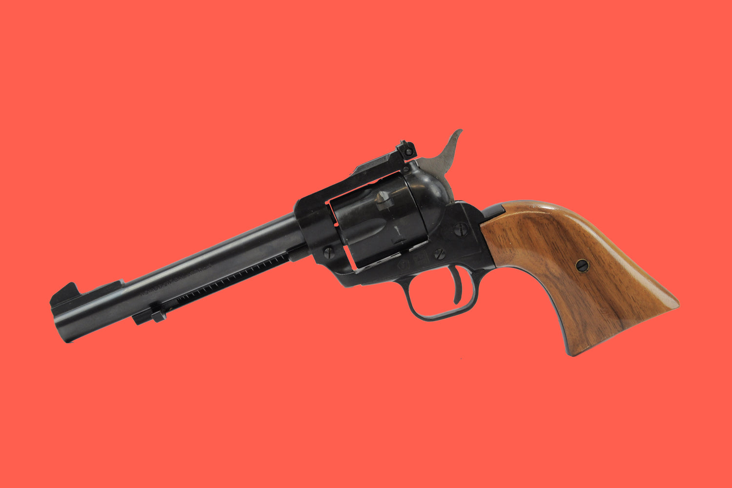 Revolver Schmidt HS Kal. 4mm Ansicht - Seite