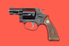 Revolver Smith & Wesson Mod. 36 .38 Special gebraucht - Seitenansicht links