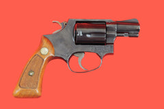 Revolver Smith & Wesson Mod. 36 .38 Special gebraucht - rechts