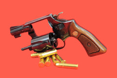 Revolver Smith & Wesson Mod. 36 .38 Special gebraucht - Seitenansicht
