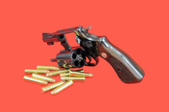 Revolver Smith & Wesson Mod. 36 .38 Special gebraucht - Seitenansicht