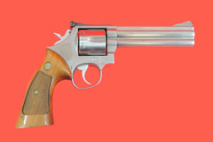 Revolver Smith & Wesson Modell 686-3 .357 Mag. gebraucht - Seitenansicht rechts