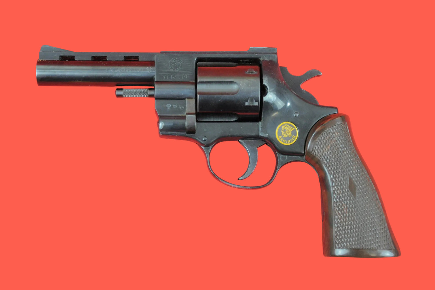Revolver Weihrauch HW 38 SP4 .38 Special gebraucht - Seitenansicht links