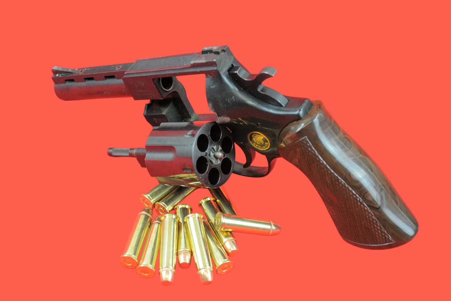 Revolver Weihrauch HW 38 SP4 .38 Special gebraucht - Seitenansicht
