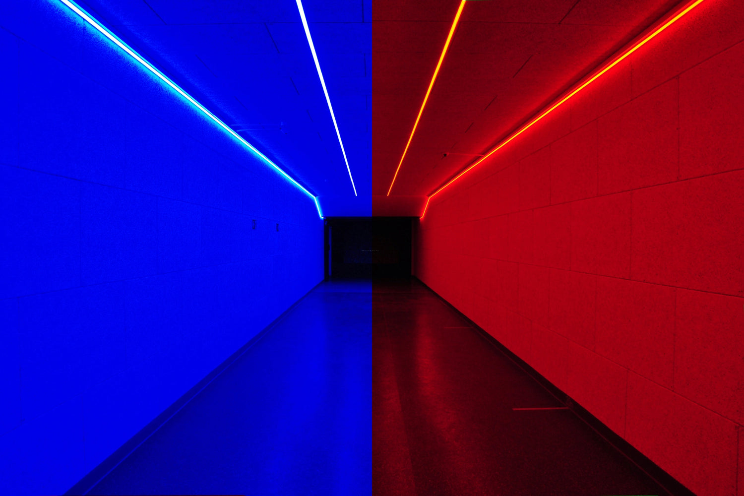 Rot-Blau Schießkino Beleuchtung