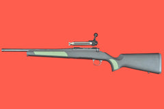 Steel Action Hs 308 Win Synthetikschaft Buechse Selbstladebüchse – Seitenansicht links