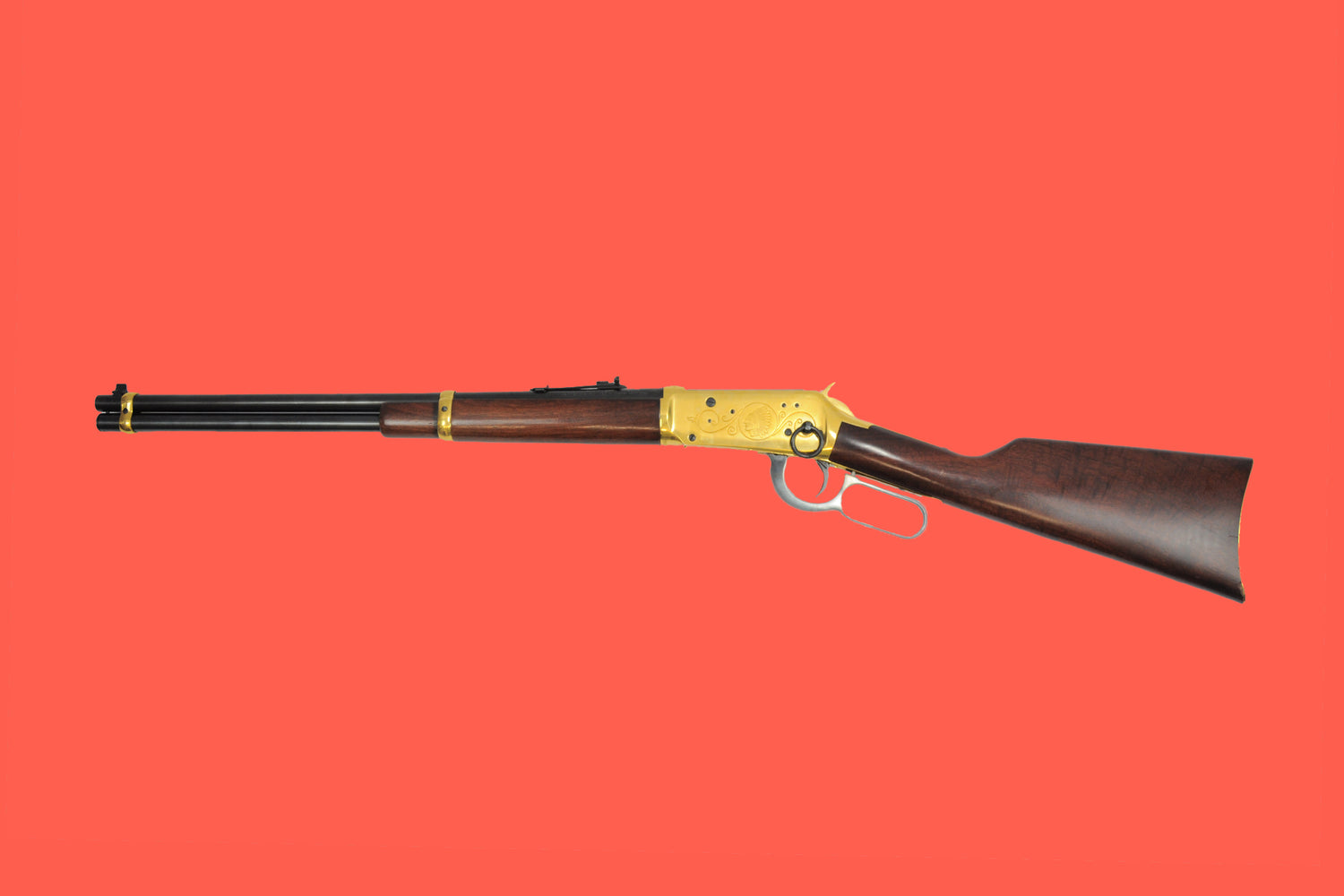 Unterhebelrepetierer Winchester 1894 Kaliber .30-30 Ansicht Links
