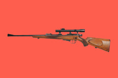 Repetierbüchse Walther mit ZF .22lr Ansicht - Links