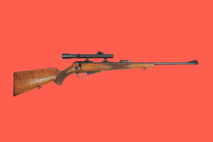 Repetierbüchse Walther mit ZF .22lr Ansicht - Rechts