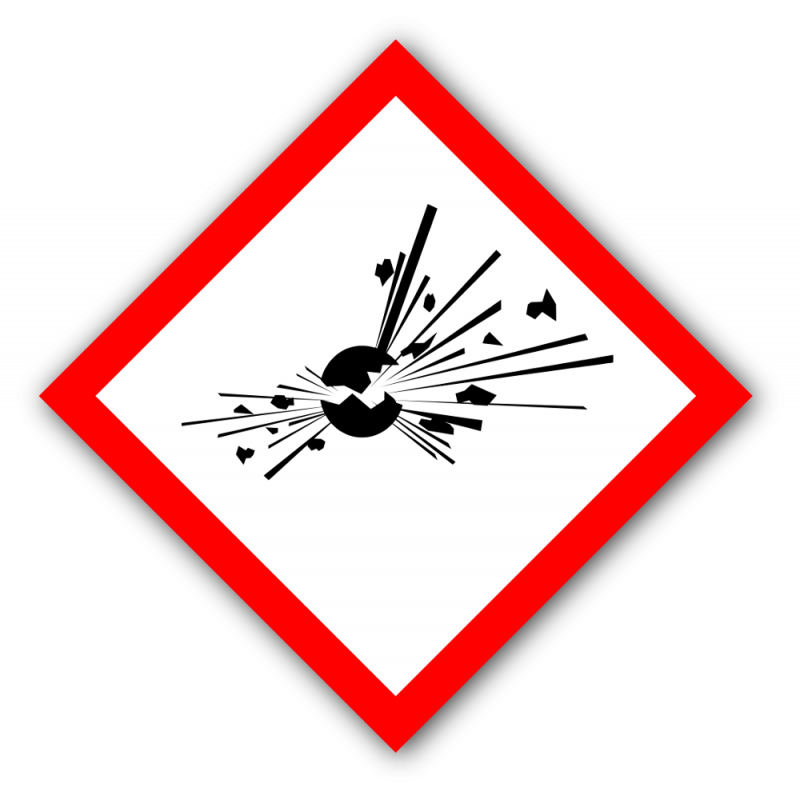 GHS01 – Explodierende Bombe (Explosiv)