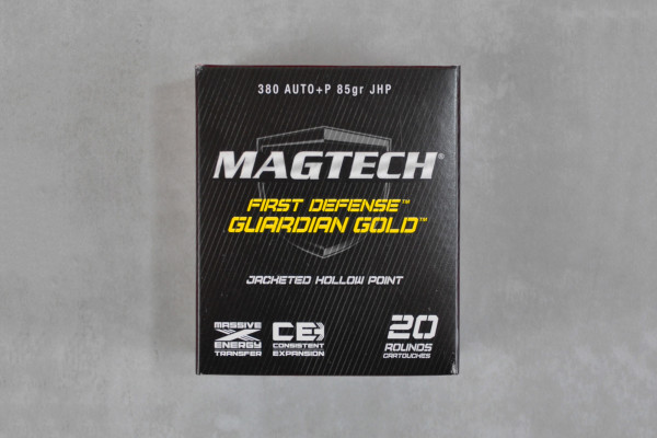 Magtech JHP 9mm Kurz+P Guardian Gold 5,5g/85grs