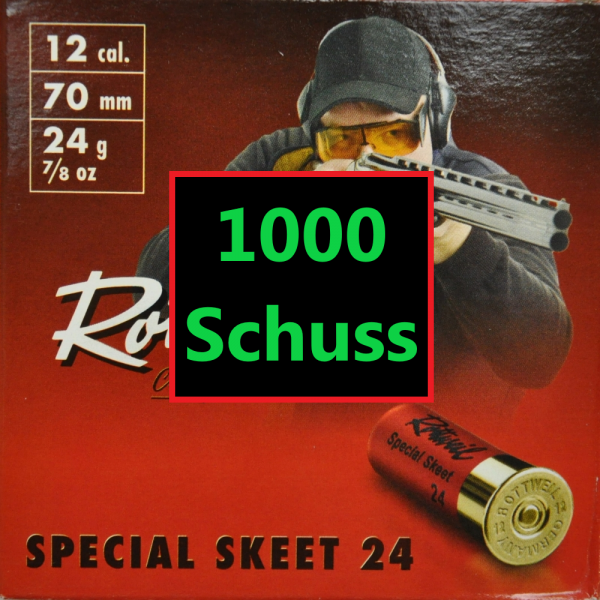 Rottweil Special Skeet 12/70 1000 Schuss
