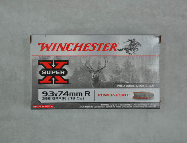 Winchester Super-X 9,3x74 R 20 St.