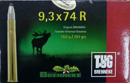 Brenneke 9,3X74R TUG