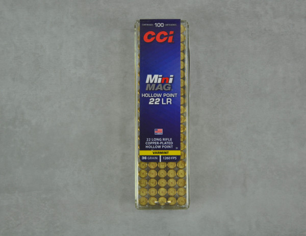 CCI Mini-Mag HP .22 lr 100 St.