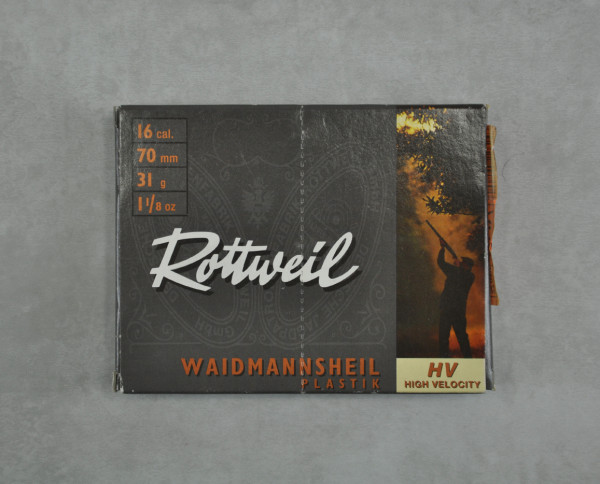 Rottweil Waidmannsheil HV Plastik 31 16/70 2,7mm 10 St.