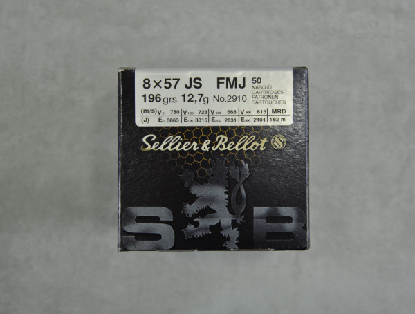 S+B FMJ 8x57 JS 50 St.