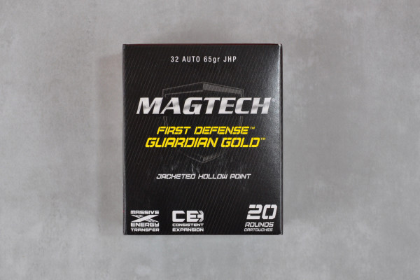 Magtech JHP 7,65 Browning Guardian Gold 4,2g/65grs