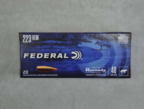 Federal Hornady V-MAX .223 Rem. 20 St.