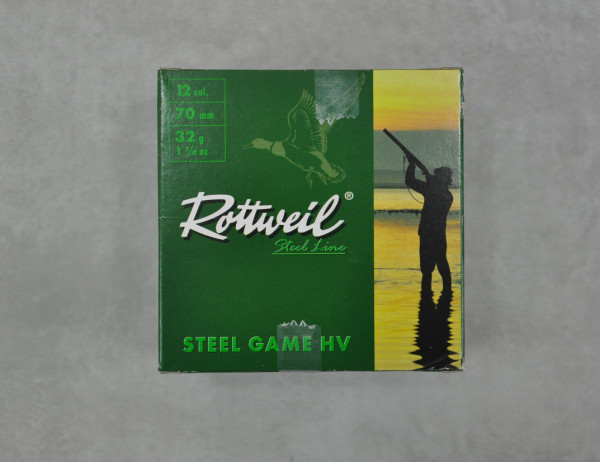 Rottweil Steel Game HV 12/70 32g 3,0mm/3,25mm/3,5mm