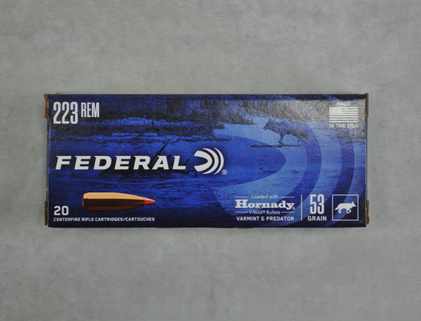 Federal Hornady V-MAX .223 Rem. 20 St.