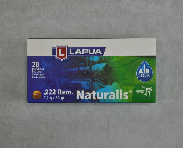Lapua Naturalis .222 Rem. 20 St.