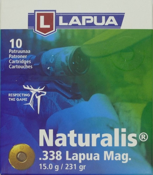 Lapua Naturalis .338 Lapua Mag 231g
