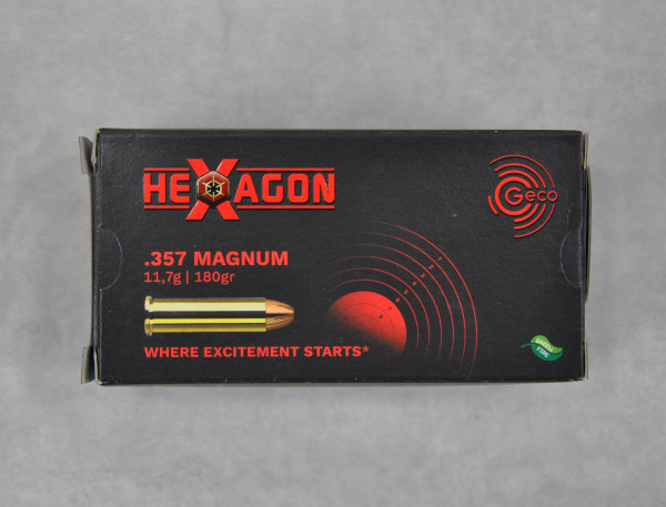 Geco Hexagon .357 Magnum 50 St.