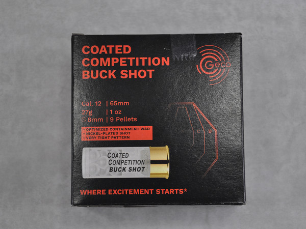 GECO 12/65 CC Buck Shot 8mm