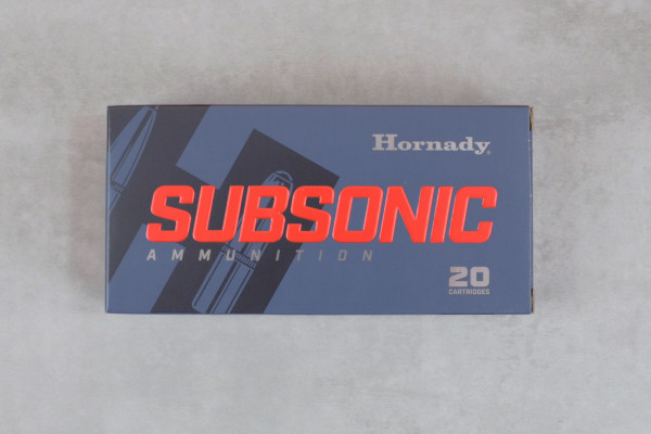 Hornady SUB-X SUBSONIC .45-70 GOVT 410gr