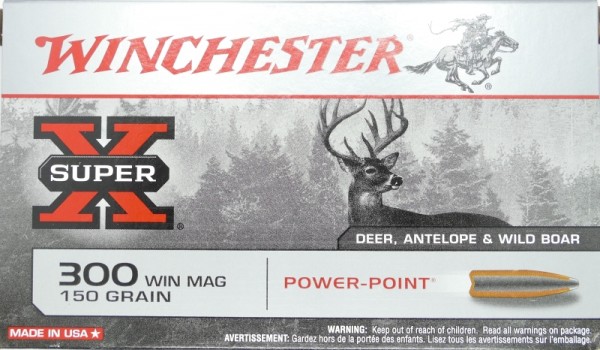 Winchester .300 WM Super-X Power-Point 150gr