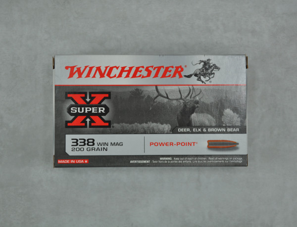 Winchester Super-X .338 Win. Mag. 20 St.