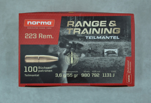 Norma Range & Training SP .223 Rem. 100 St.