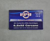PPU FMJ BT 6,5x52 Carcano 20 St. PPU FMJ BT 6,5x52 Carcano 20 St.