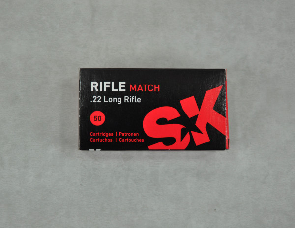 SK Rifle Match .22 lr 50 St.