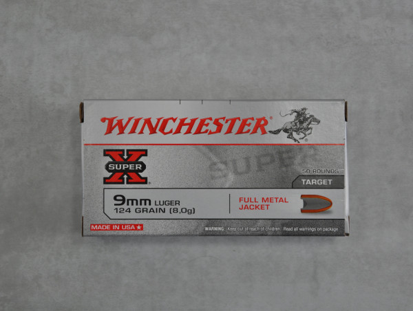 Winchester FMJ 9mm Luger 50 St.