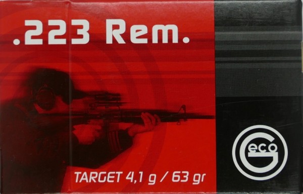 Geco Target FMJ .223 Rem. 63g