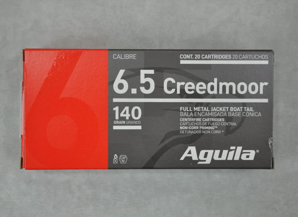 Aguila FMJ BT 6,5 Creedmoor 20 St.