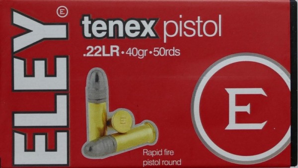 ELEY Tenex Pistol .22 lr