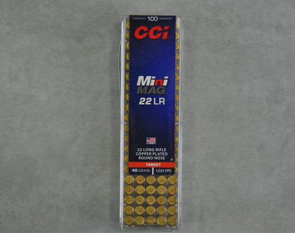 CCI Mini-Mag verkupfert .22 lr 100 St.