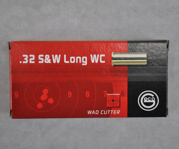 Geco Wad Cutter .32 S&W long WC 50 St.