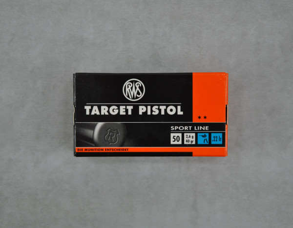 RWS Target Pistol .22 lr 50 St.